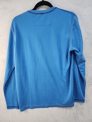 Bugatchi Uomo Men’s S Blue Long Sleeve Pullover Layer
