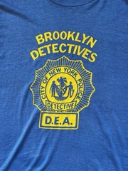 Vintage “Brooklyn Detectives” DEA single stitch tee