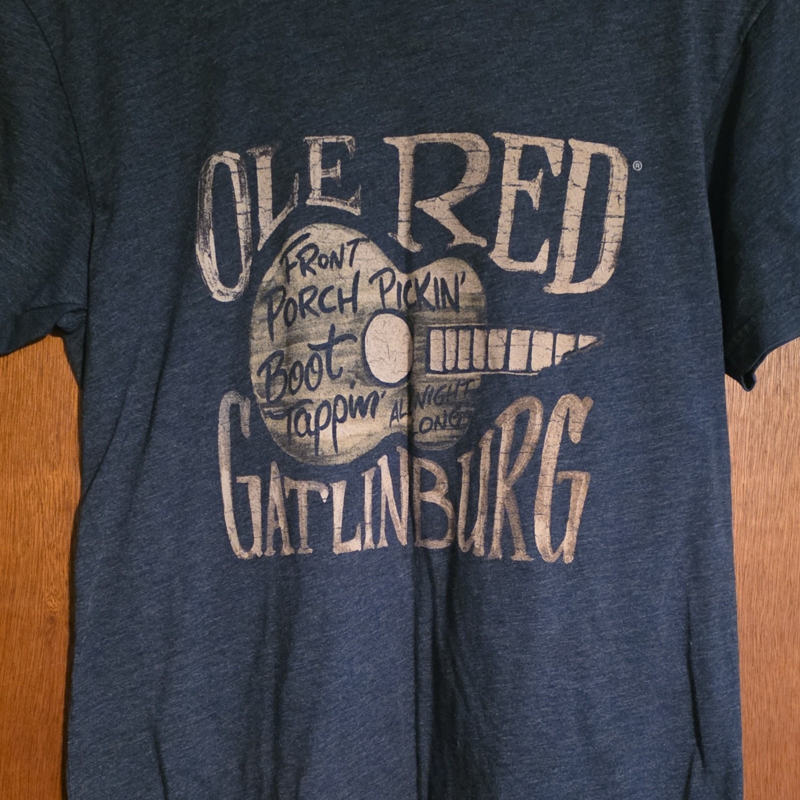 Men’s Blue Ole Red Gatlinburg Graphic Print Music Short Sleeve Knit T-Shirt gallery