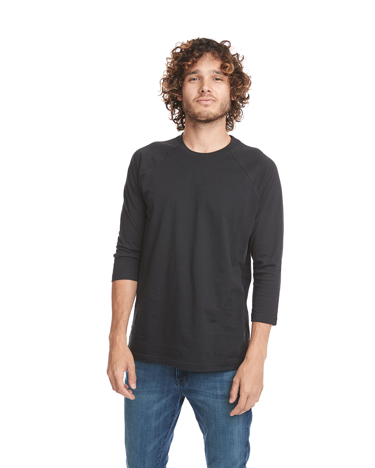 Next Level Unisex CVC 3/4 Sleeves Raglan Baseball Retail Fit T-Shirt 6251 XS-3XL gallery