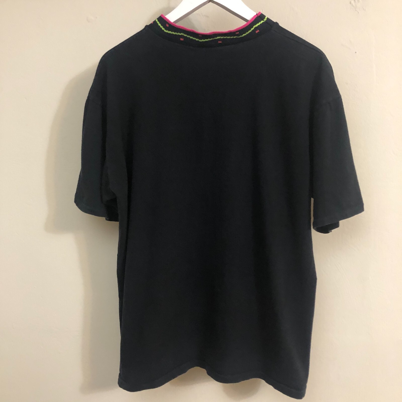 Vintage 80s Disney Wear Mickey Mouse Single-Stitch Shirt XL Ribbed Knit Collar gallery