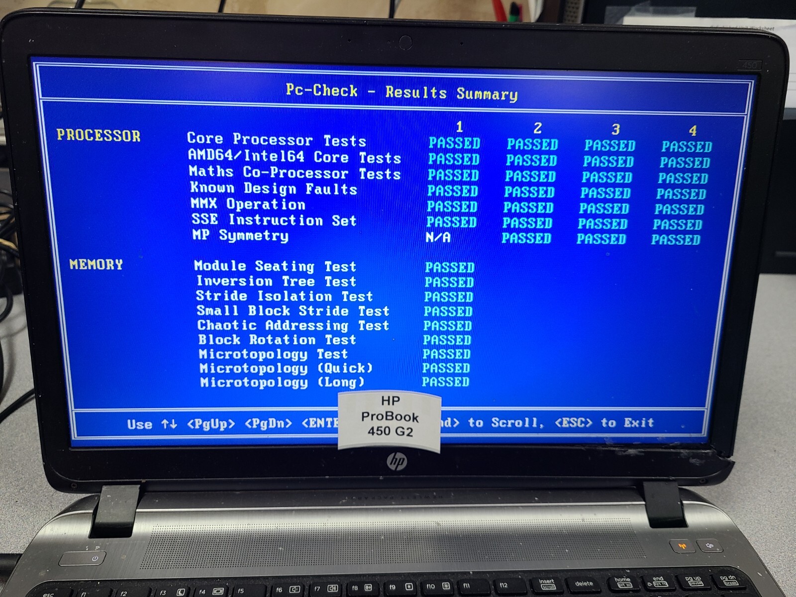 HP ProBook 450 G2 with i3-4030U CPU 782952-601 Laptop Motheboard