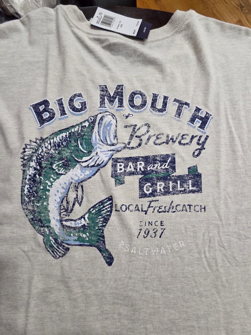 IZOD Salt Water Men's Graphic Short Sleeve Tee Shirt Sz LT,3XLT,6XB, gallery