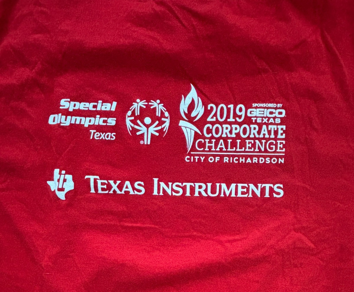 Texas Instruments 2019 Richardson Challenge Special Olympics T-Shirt Men's L New gallery