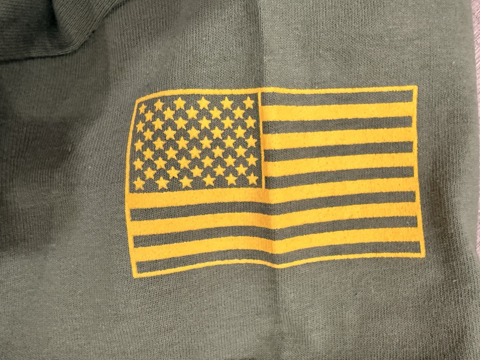 “United States Army Ft Bliss, TX 1775” Double Sided Green T Shirt - Sz XL - NWT gallery
