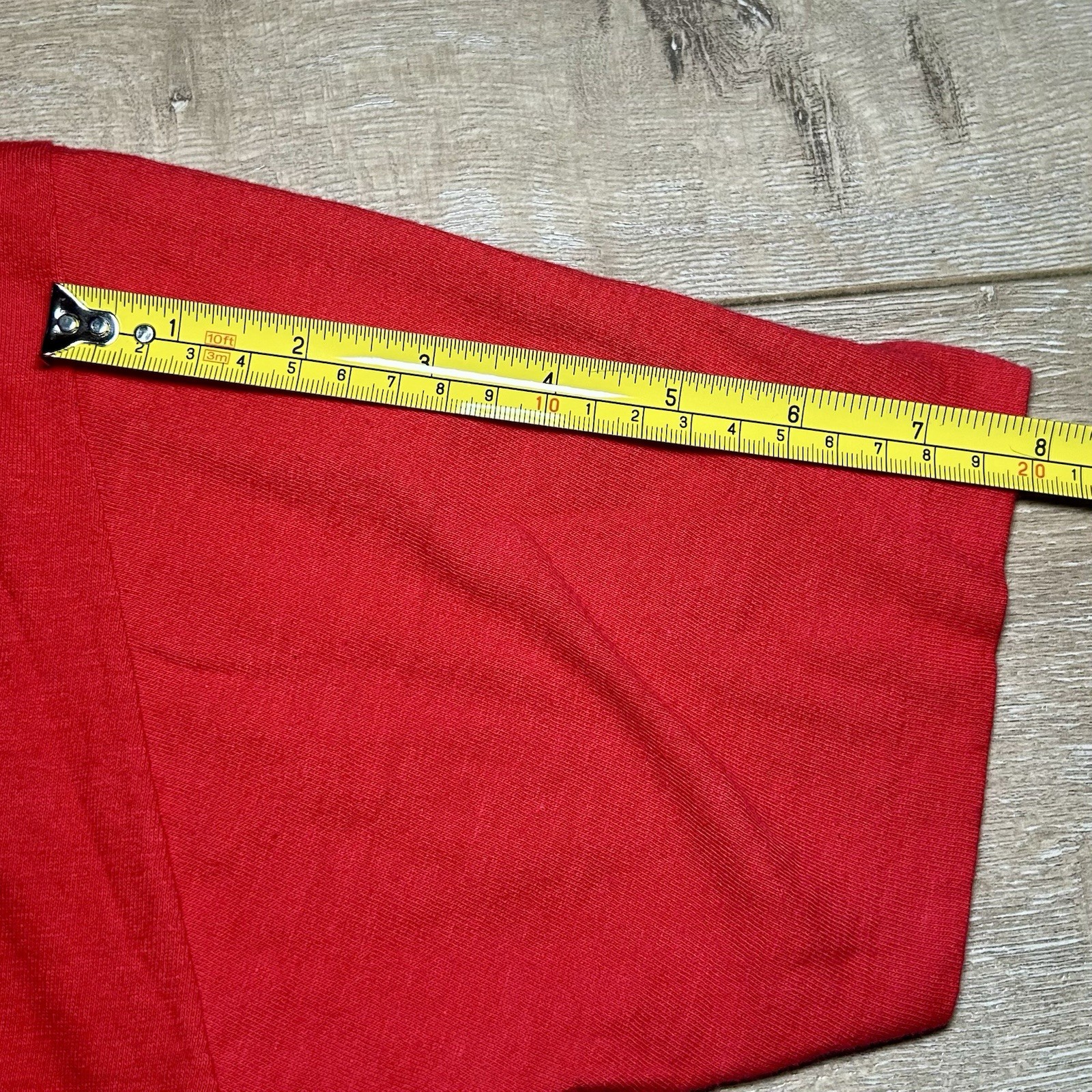 VTG 60s 70s Hi Cru Stedman Red Graphic Tee Single Stitch USA Mens L gallery