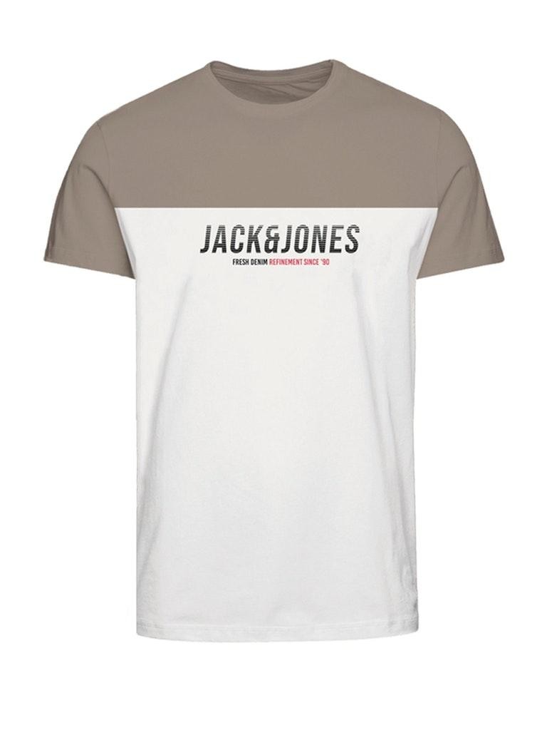 JACK & JONES Mens T-Shirt Tee JJEDAN BLOCKING TEE SS O-NECK NOOS
