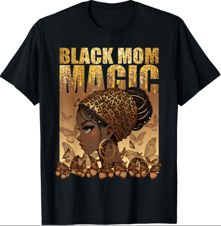 New Womens Funny Mothers Day Gift Funny Black T-Shirt All Size gallery