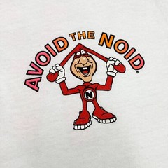 VTG 80s Avoid The Noid Deconstruction Shirt Men’s Sz M RARE Domino’s Pizza Retro