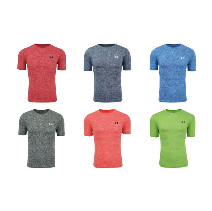 UA Under Armour Men's Logo Tee Top Athletic Muscle Gym Shirt New With Tags gallery