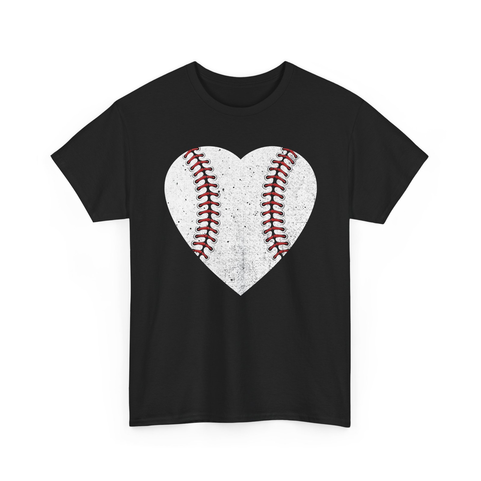 Baseball Heart T-Shirt, Baseball Lovers Sports Baseball Players Shirt