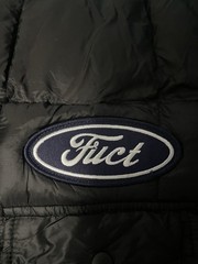FUCT Ford Oval Logo Black Parody Lightweight Puffer