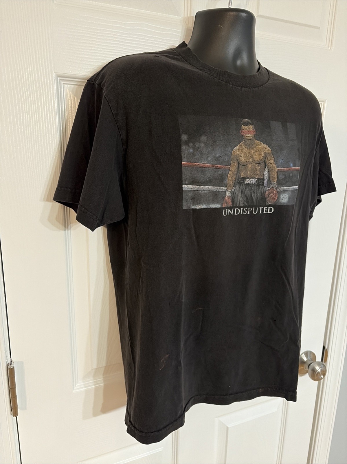DGK Undisputed Boxing Mike Tyson Style Graphic T Shirt Men’s Large Black gallery