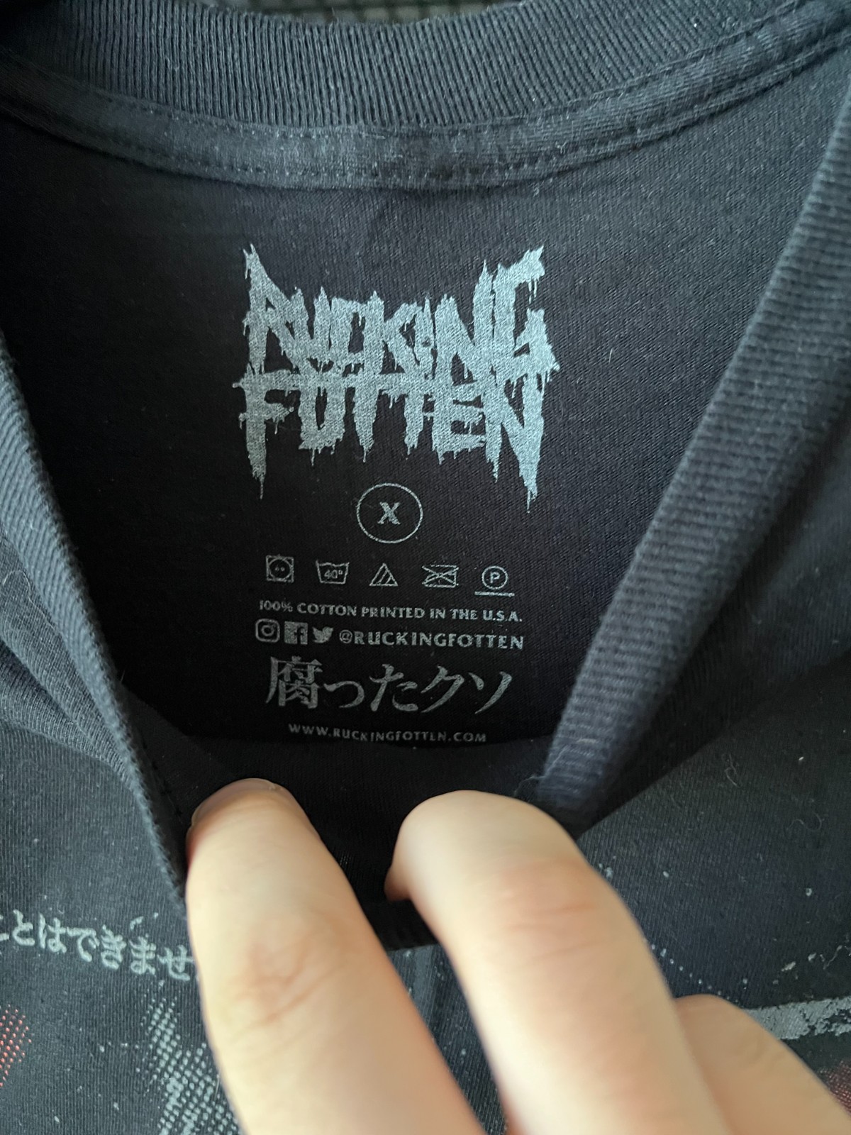 Rucking Fotten Sinister Sold Out XL Shirt gallery