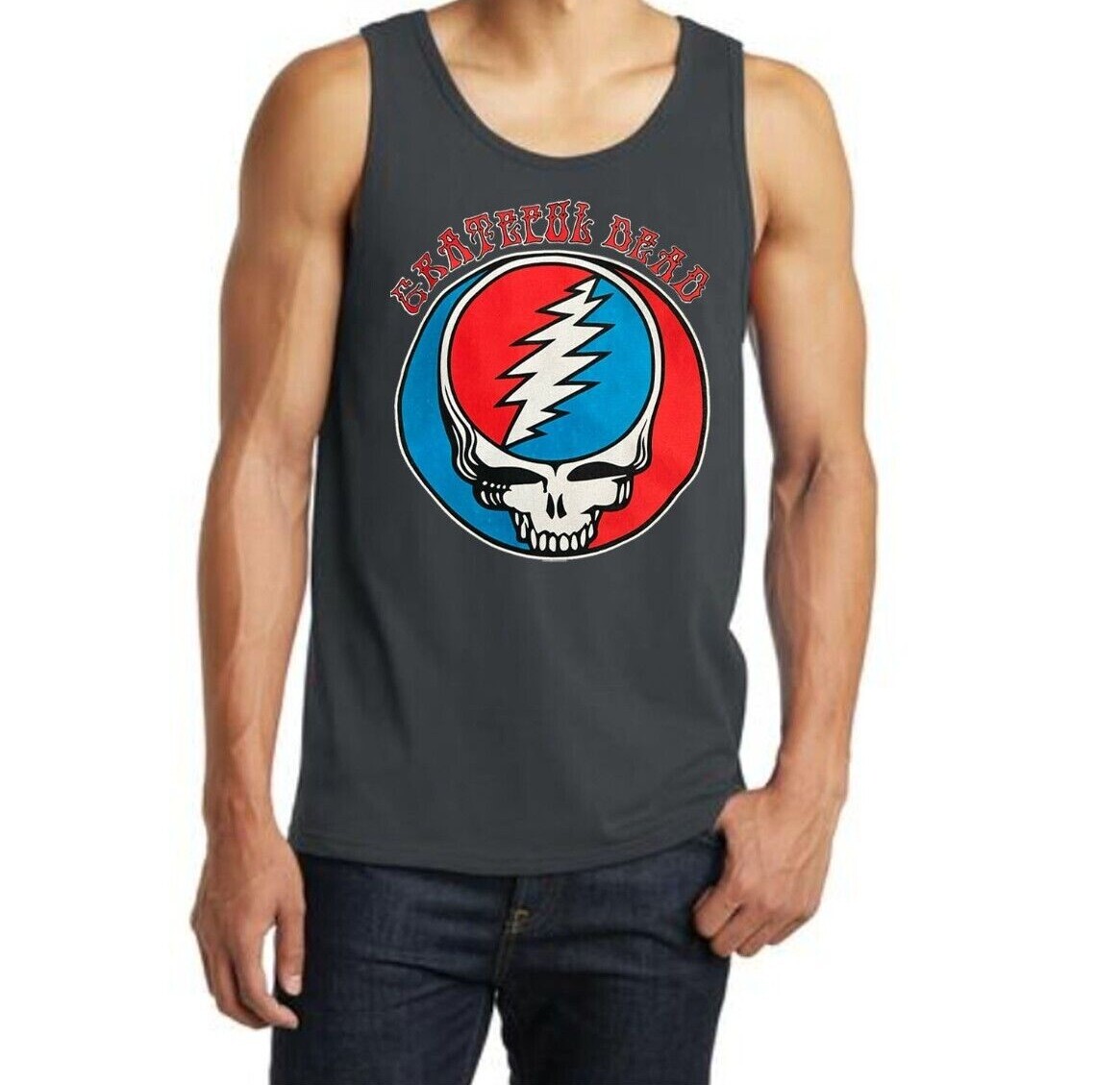 Grateful Dead Rock Band Men's Tank Tops (Multiple Variations) gallery