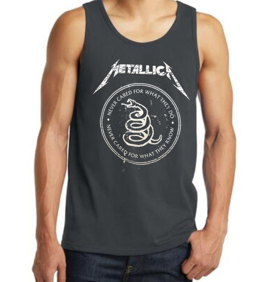 Metallica 'NEM' Heavy Metal Band Men's Tank Tops (Multiple Variations) gallery