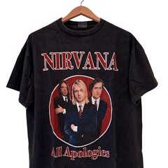 NIRVANA All Apologies Live 1993 In Utero Tour T-shirt Vintage REPRINT Sz XL