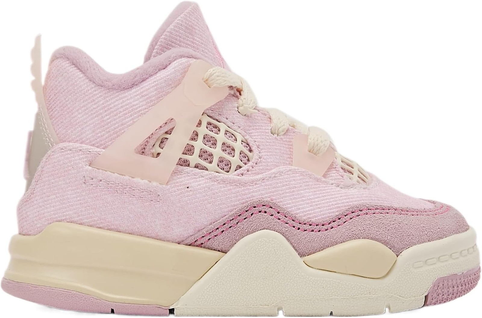 Jordan Air 4 Retro ‘Pearl Pink and Iced Carmine’ Toddler (Pink) – Pink – 4