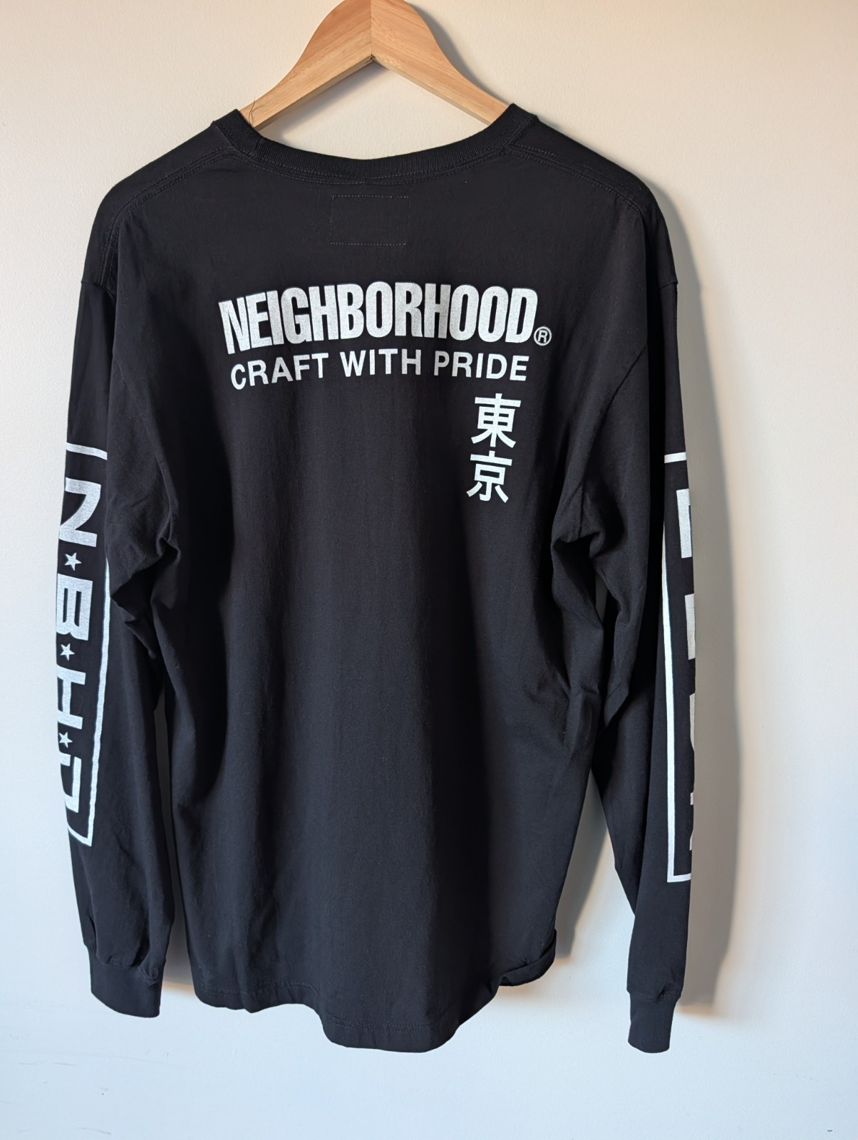 Neighborhood N.E.R.D. Long Sleeve T-shirt Pharrell Japan Nigo Ape BBC XL Star gallery