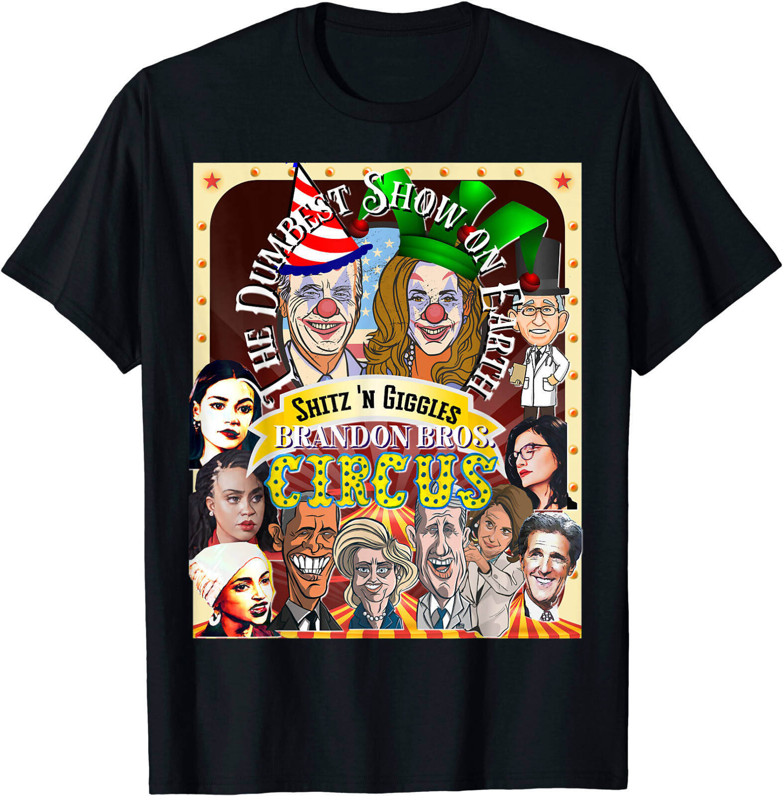 NEW LIMITED Biden Democrat Circuss Premium Great Gift Idea T-Shirt Size S-5XL gallery