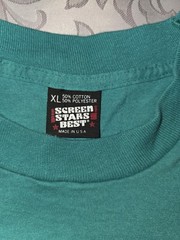 Vintage 90s Single-Stitch Covington Landing The Moon Saloon Tshirt Adult XL