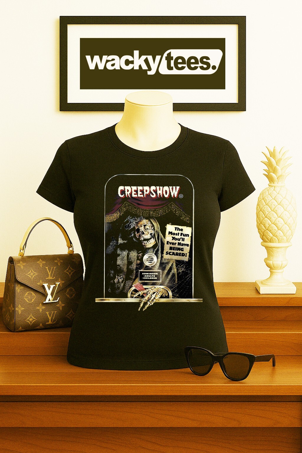 Creepshow The Most Fun You'll Ever Have Horror Terror Graphic Tee Shirt gallery