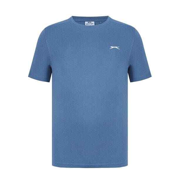 Mens Slazenger 100% Cotton Plain Crew Neck T Shirt XS S M L XL XXL 3XL 4XL BNWT gallery
