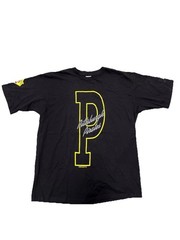 VTG 1993 Starter MLB Pittsburgh Pirates Logo T-Shirt Xl Black Made USA