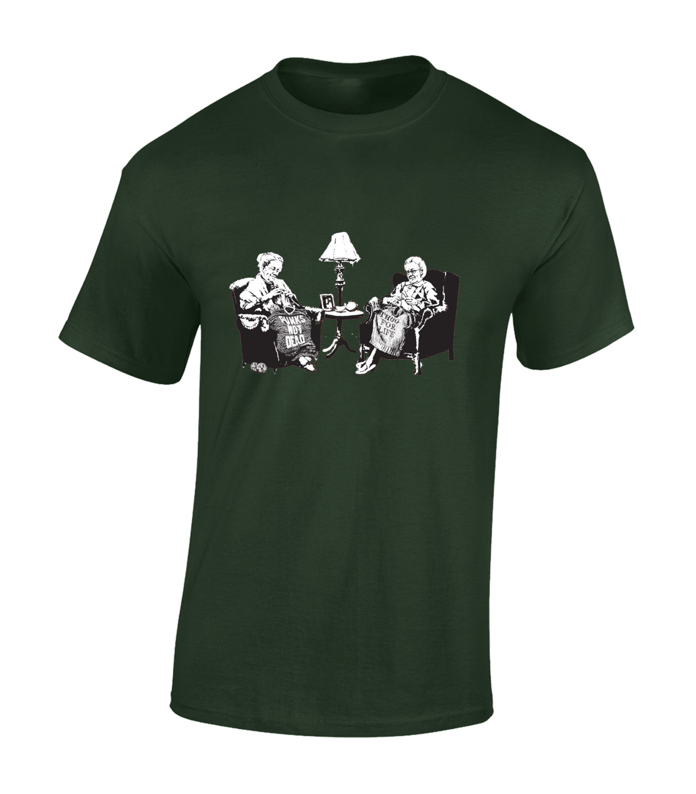 PUNK GRANNY BANKSY MENS T SHIRT MUSIC CLASSIC 80'S 90S RETRO DJ FUNNY TOP gallery