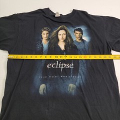 Twilight Saga Eclipse Begins Choice Movie Anvil T-Shirt Adult XL 2010 Y2K Rare