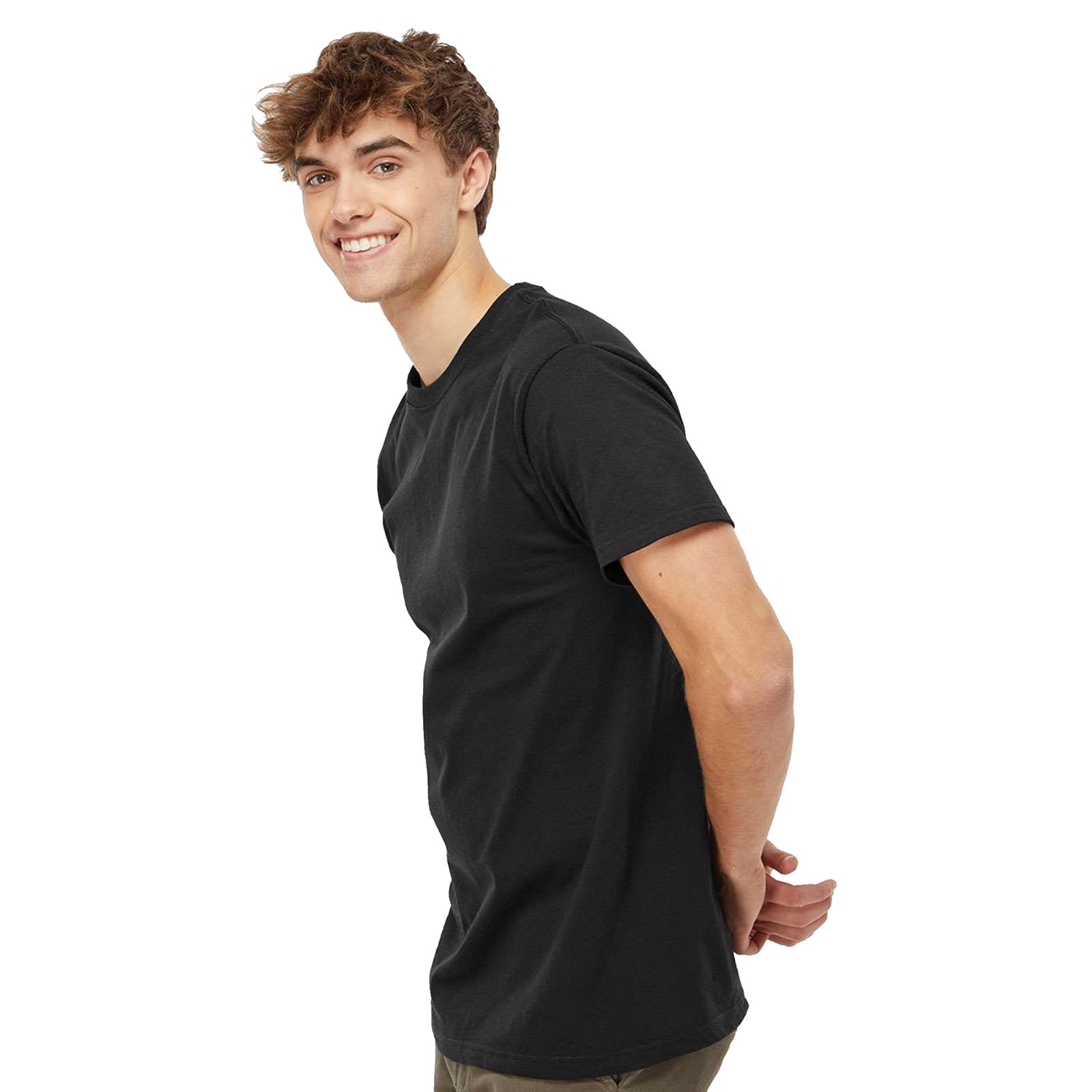 M&O Men's Gold Soft Touch T-Shirt 9-Pack, Mix Color, S-5XL, Cotton Preshrunk Tee gallery