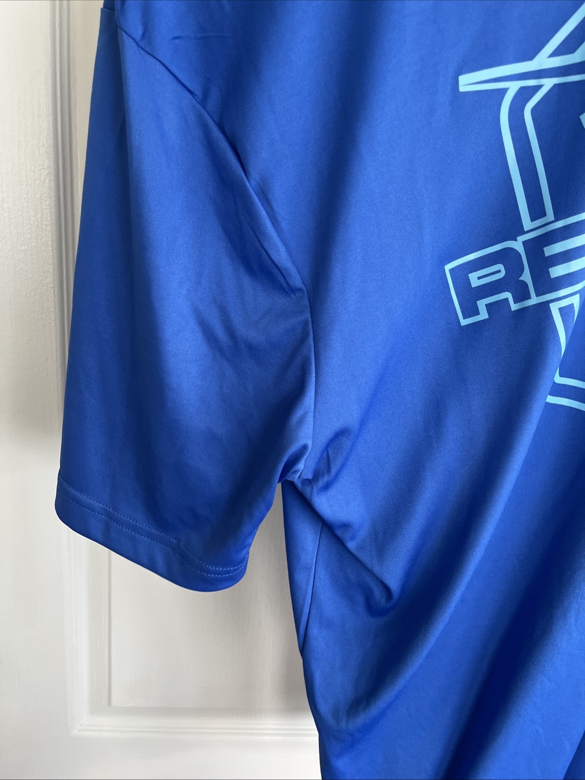 Realtree Marlin Tee T-Shirt Men's Sz XL Hunting Royal Blue Running Walking Gym gallery