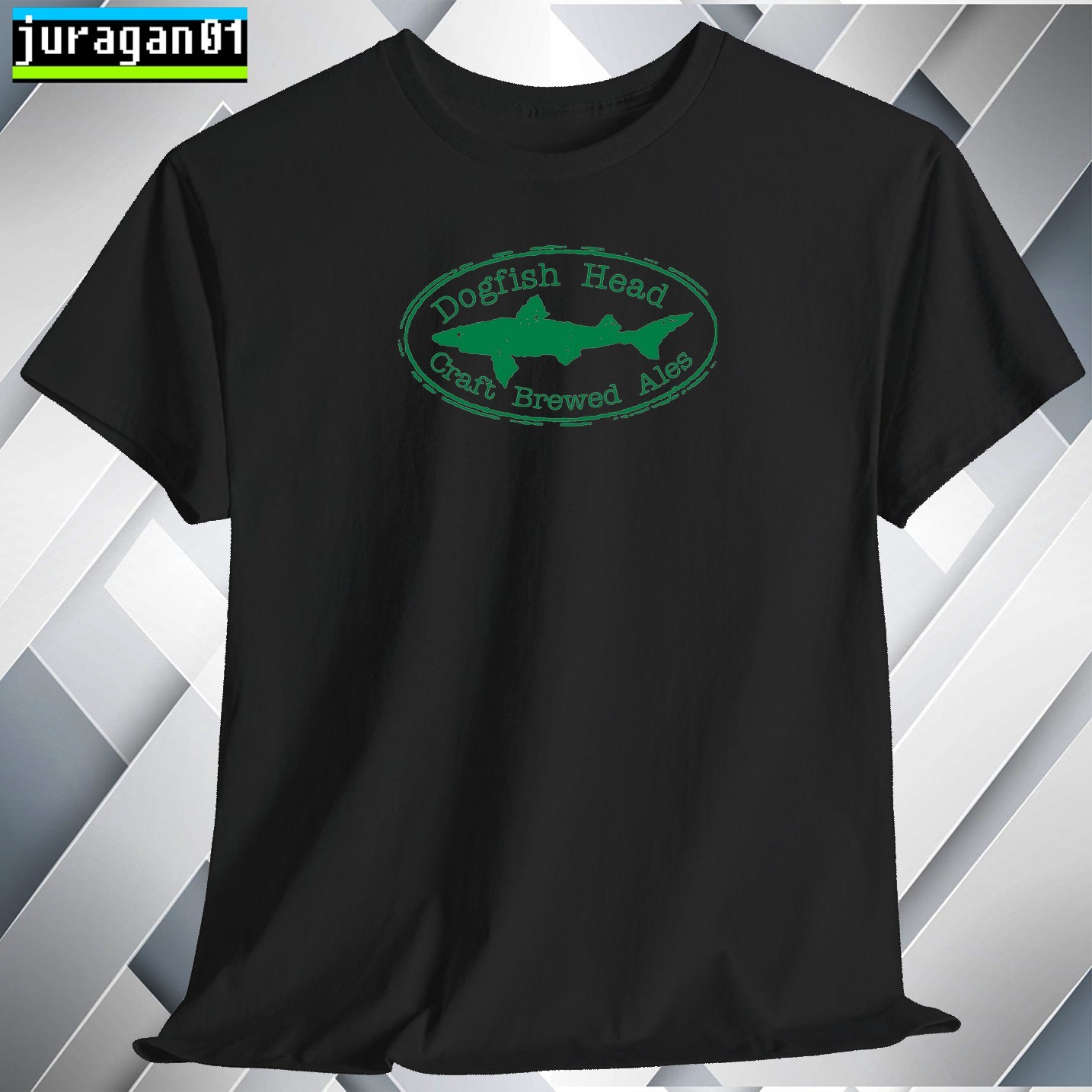 Dogfish Head Brewery Beer T-Shirt Logo Many Colors Size S to 5XL Made in USA gallery