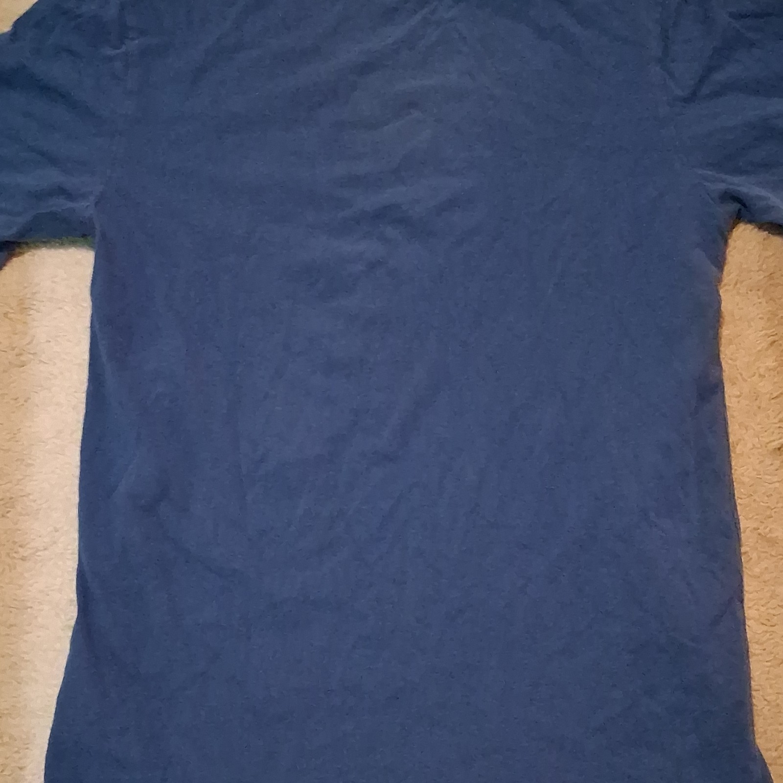 Nike The Nike Tee Blue Worldwide Graphic T-Shirt Small Cotton Crew Neck Mens gallery