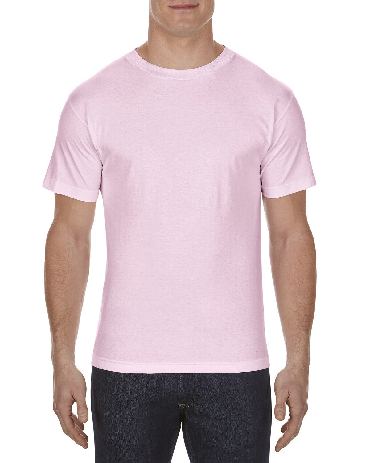AAA Alstyle Mens Plain Short Sleeves Tee Blank T-Shirt Casual T Shirt – AL1301