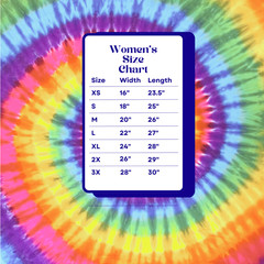 Tie Dye Shirt | Rainbow Tribal Phoenix | Handmade | Unisex | Tall | Women’s