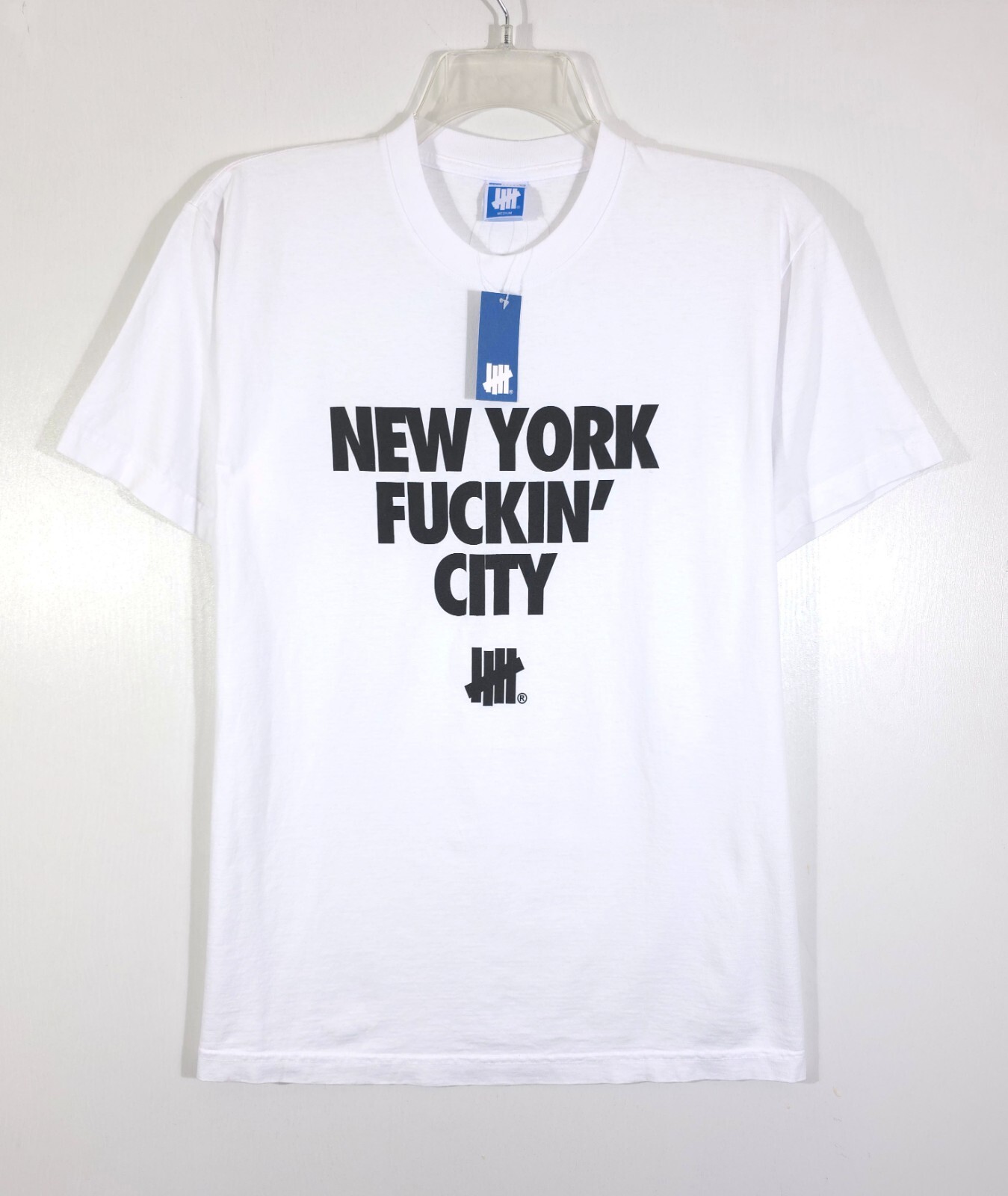 Undefeated New York Fuckin’ City T-Shirt White NWT Size M
