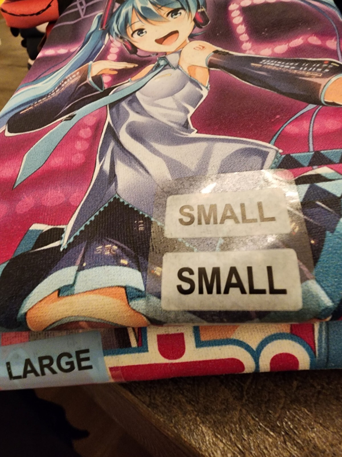 Hatsune Miku New Adult T-Shirt - Pinkish Stage Circle LARGE gallery