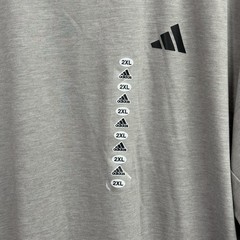 Adidas Train Essentials Feelready Training Tshirt Grey Heather Mens Size 2XL NWT