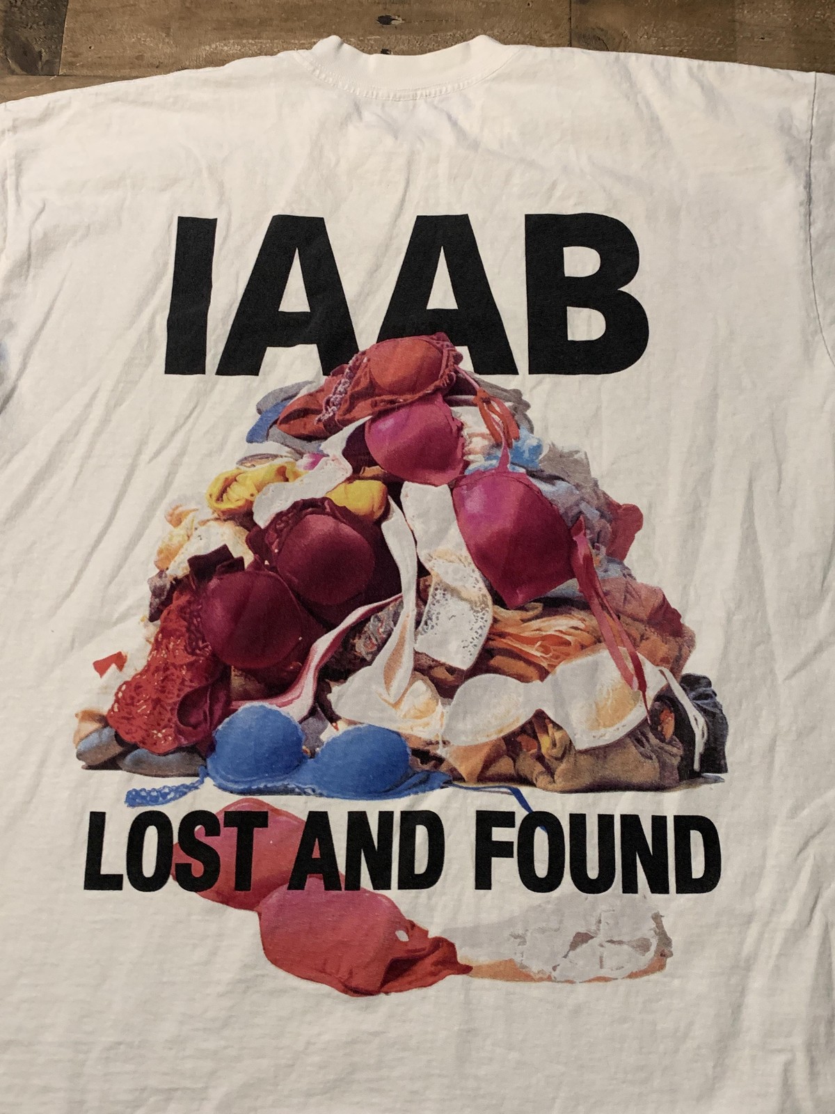 Drake Related Shirt Mens XL White IAAB Lost And Found Tour Tee It's All A Blur gallery