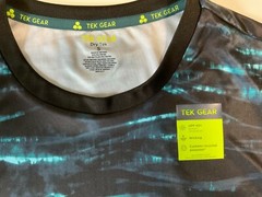 Tek Gear Men’s Wiking Dry Tek Polyester Blue Shirt NWT