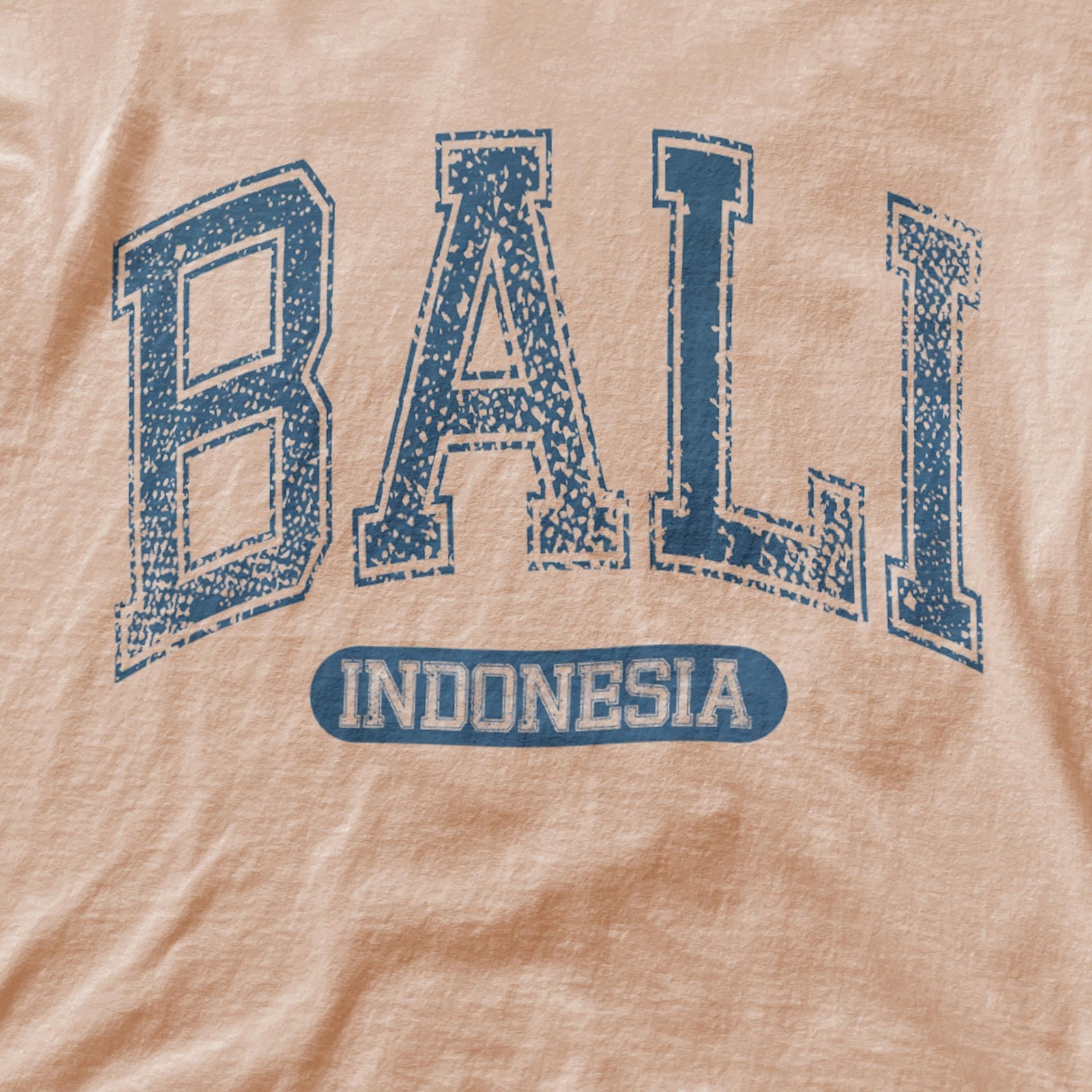 Bali Indonesia Classic Varsity Style T-Shirt SummerVintage Retro Tee gallery