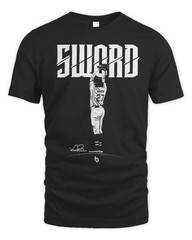 Trevor Bauer Merch Outage Sword Shirt