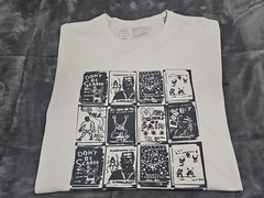 Vans x Daniel Johnston Hi How Are You Outsider Music Art Beige Shirt SZ Medium