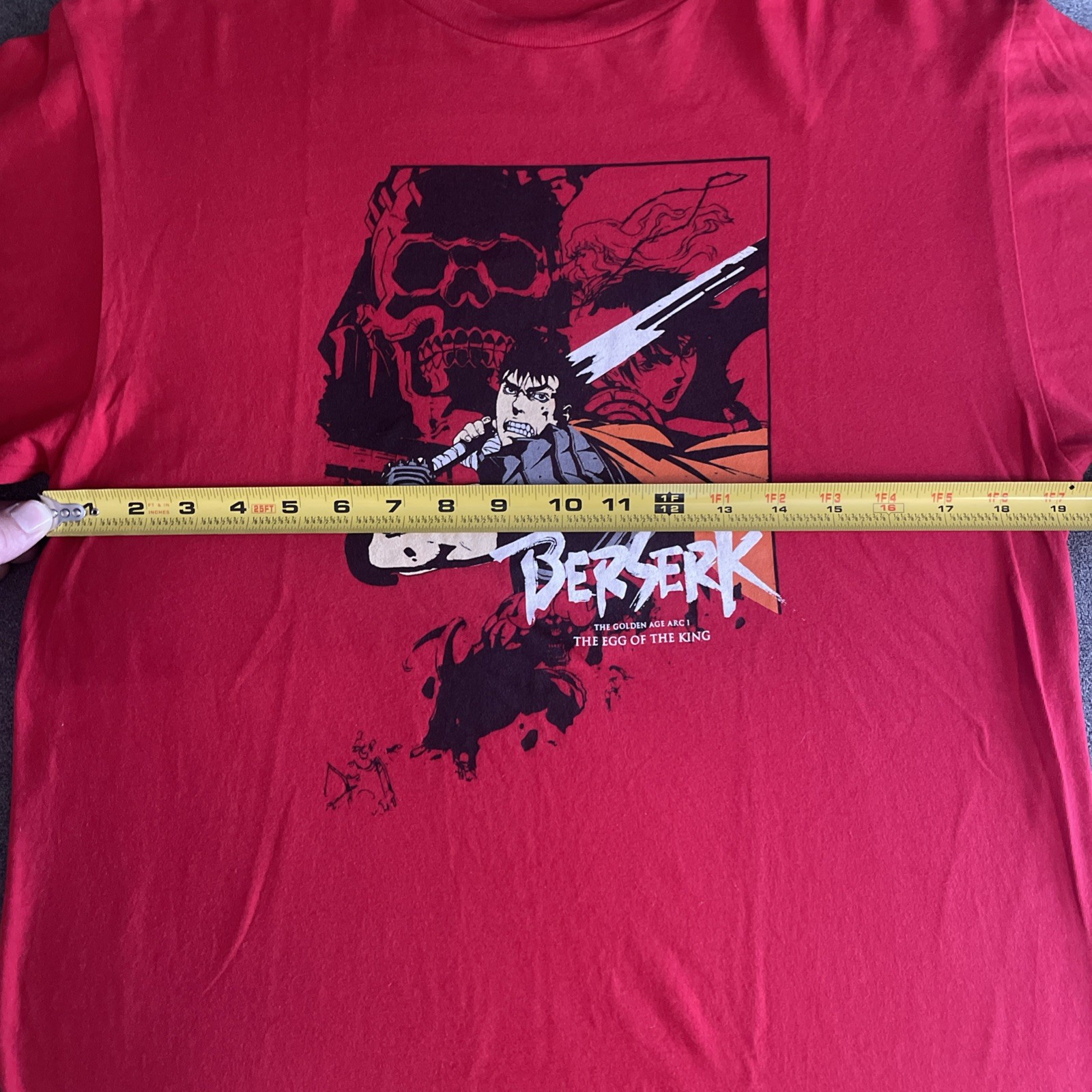 Berserk The Golden Age Arc 1 Egg Of The King Anime Film Promo T Shirt Tee M gallery