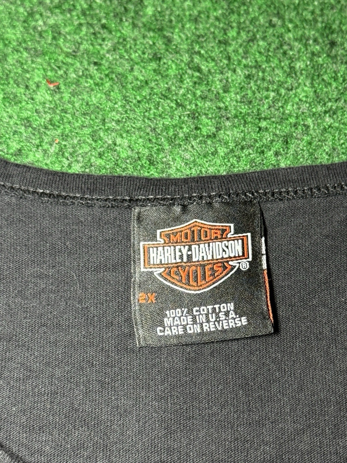 Harley Davidson Unleashed Tank Top Vintage 90s Sleeveless Biker Shirt Grunge gallery