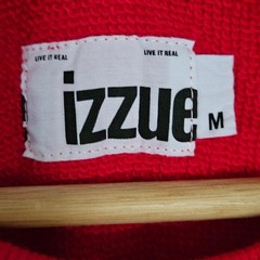 Izzue Red Common People Distressed Short Sleeve Sweatshirt M Medium