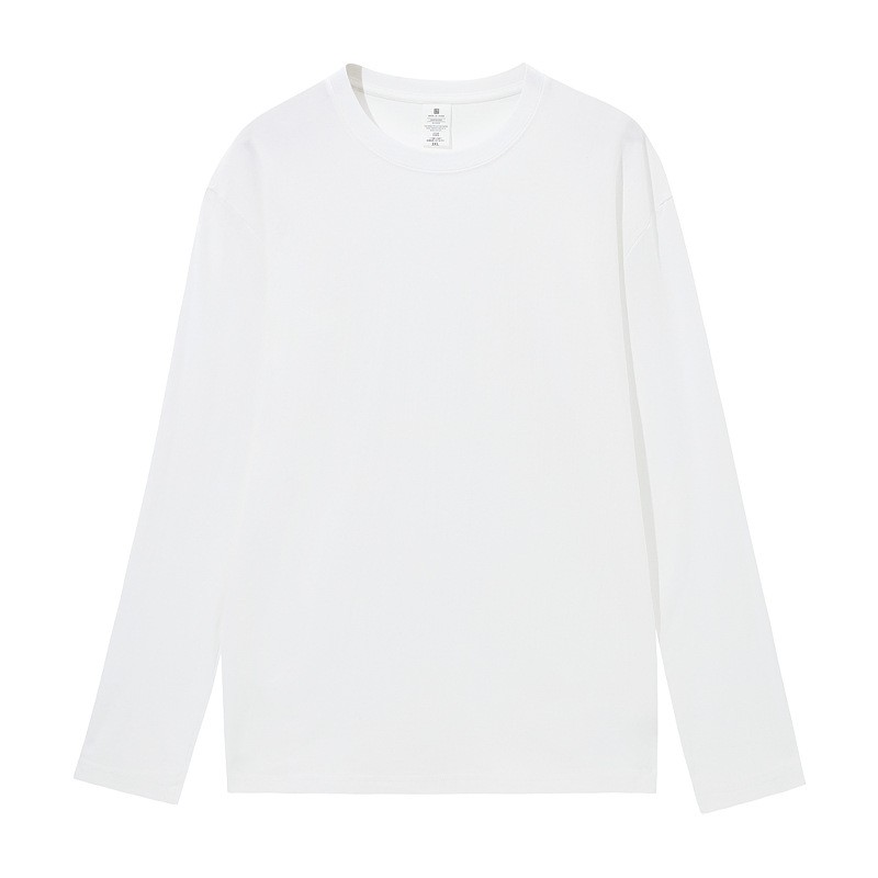 2026 New Combed Compactall Cotton Heavy Round Neck Solid Color gallery