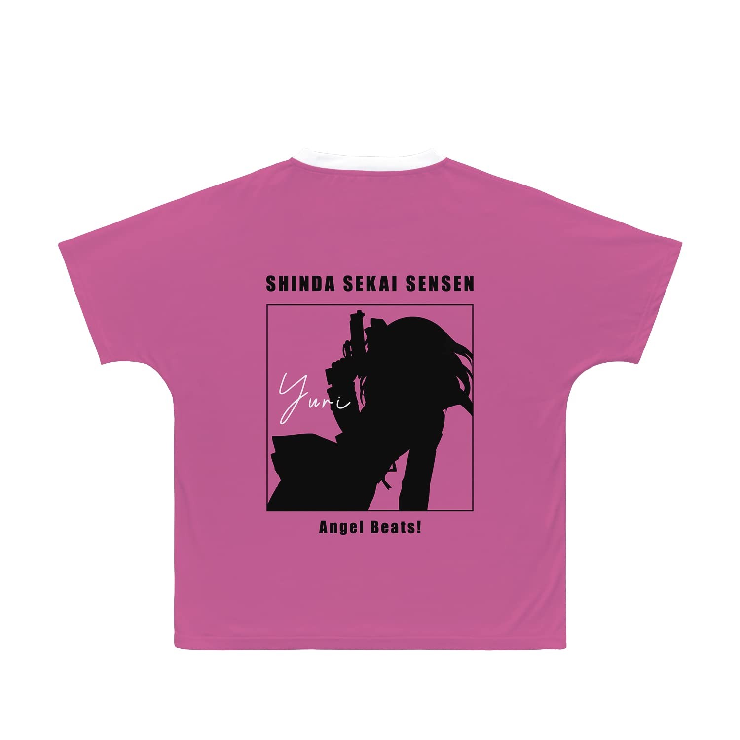 Angel Beats! Yuri Nakamura Ani Art clear label T-shirt Unisex S gallery