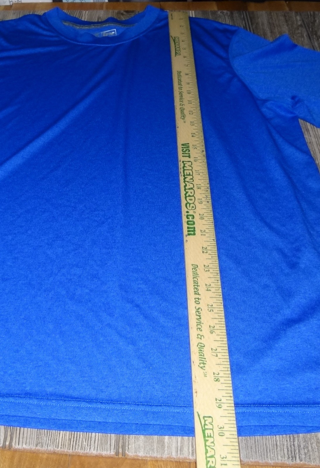 Epic Energy Zone Men's Blue Polyester Short Slv Loose Fit T-Shirt Sz XL46-48 gallery